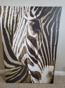 iCanvas Art Zebra Head